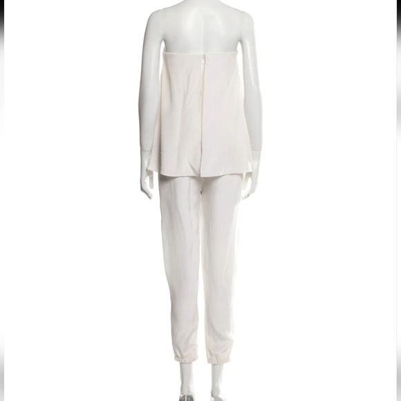 Tibi 4-ply Silk Strapless Jumpsuit, Size 6 - Picture 2 of 7
